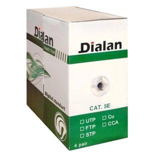 Dialan UTP Сat.5Е 4PR CU PE Outdoor 305 м Кабель 99-00011437 фото