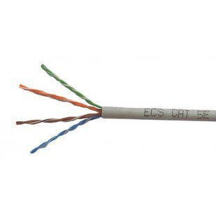 UTP cat 5E 4PR (0,50мм) CCA PVC W 305м=1 бхт DCG Витая пара 99-00008827 фото