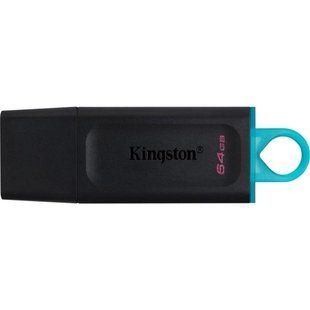 Kingston 64GB USB3.2 Gen 1 DataTraveler Exodia (Black + Teal) USB флеш накопитель 99-10032625 фото