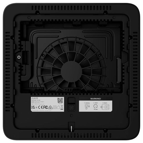 Ajax NVR HAC (16ch) ASP black Мережевий відеореєстратор 99-10028244 фото