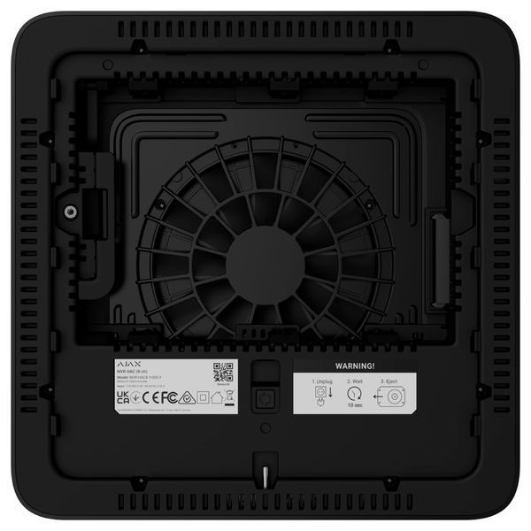 Ajax NVR HAC (8ch) (8EU) ASP black Мережевий відеореєстратор 99-10028245 фото