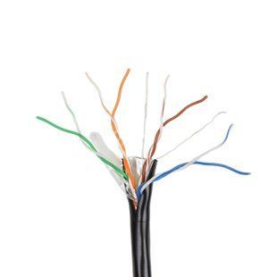 Кабель ATIS GM FTP 4P*0.5 PE 305m кат.5е (FTP медь наружный) бухта 305м 99-00006191 фото