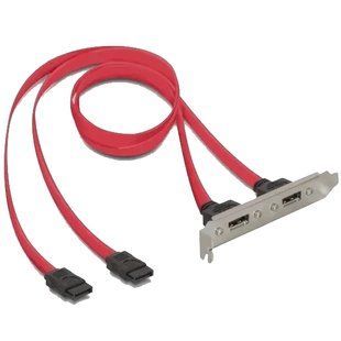 SATA 7px4-eSATAx4 M/F Планка корпусна 99-00013865 фото