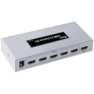 Dtech DT-7451 Комутатор 4K HDMI 5X1 99-00020104 фото