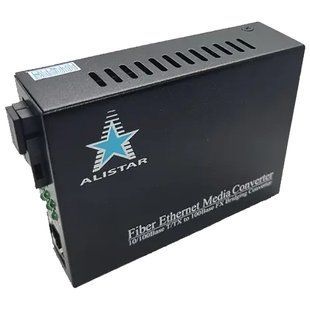 ALISTAR X3S 100M 10/100BASE-T RJ-45 - 100BASE-FX 1SM WDM SC 20KM TX1310/RX1550nm LFP Медиаконвертор 99-10027927 фото