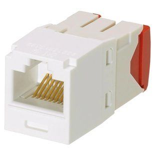 Panduit CJ5E88TGAW Модуль Mini-Com RJ45 UTP, кат.5е, белый 99-00007733 фото