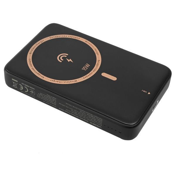 VIDEX VPB-331 15W+PD20W Black 10000mAh Повербанк 99-10038333 фото