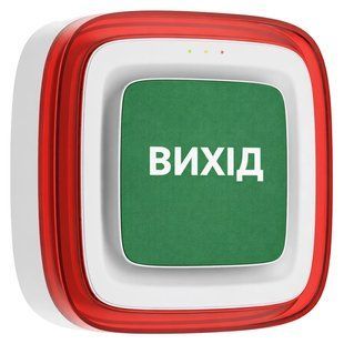 Ajax EN54 FireProtect (Sounder/VAD) white пожарный светозвуковой "ВИХІД" Извещатель 99-10034551 фото