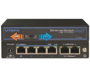 UTP3-SW04-TP60 4-портовий POE комутатор 00000000792 фото