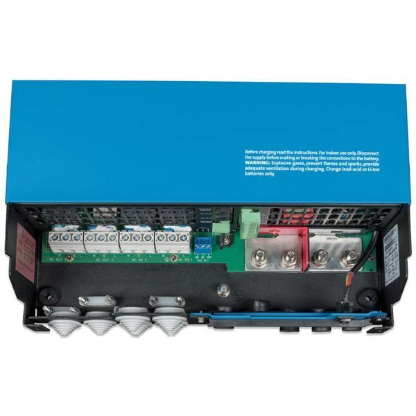 VictronEnergy Quattro-II 24/5000/120-50/50 однофазный чистая синусоида Инвертор 99-00024025 фото