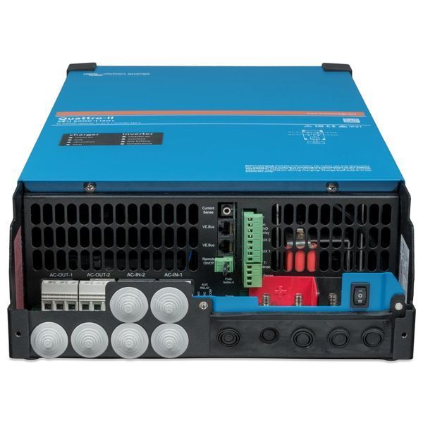VictronEnergy Quattro-II 24/5000/120-50/50 однофазный чистая синусоида Инвертор 99-00024025 фото
