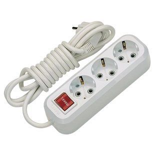 Makel MGP214 Подовжувач 3*5 м з заземленням та вимикачем 99-00012526 фото