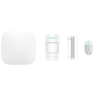Ajax StarterKit Plus (8EU) UA white Комплект охранной сигнализации 99-00006341 фото