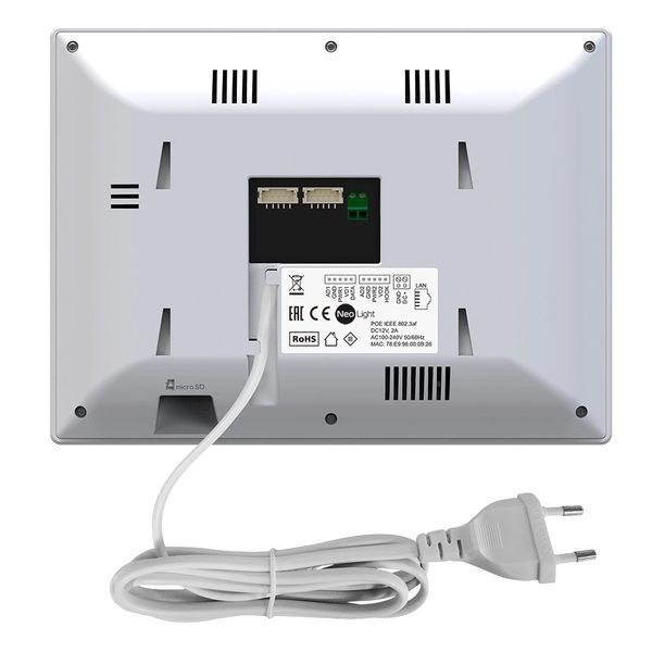 Neolight MEZZO Hybrid Black + SOLO FHD Silver Комплект видеодомофона 99-00024860 фото