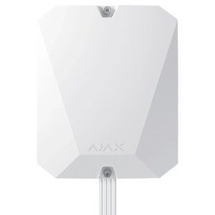 Проводная охранная централь Ajax Superior Hub Hybrid (4G) white Fibra 99-00013694 фото