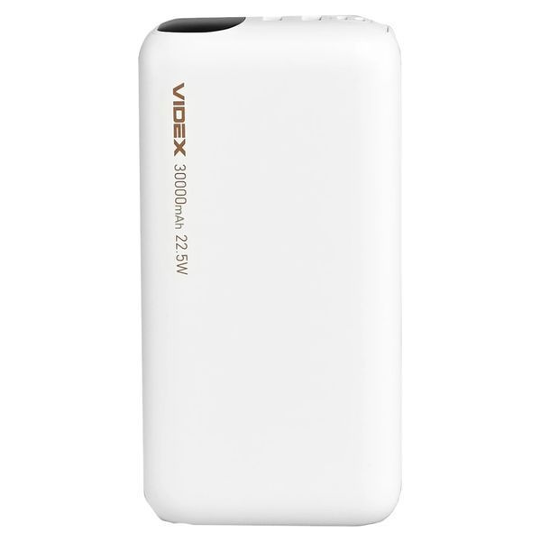 VIDEX VPB-297 22.5W White 30000mAh Повербанк 99-10028291 фото