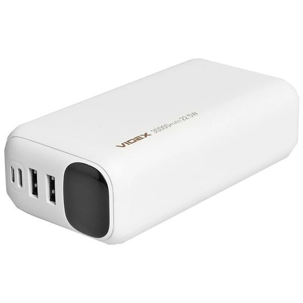 VIDEX VPB-297 22.5W White 30000mAh Повербанк 99-10028291 фото