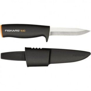 Fiskars K40 1001622 Нож общего назначения с чехлом 99-00018521 фото