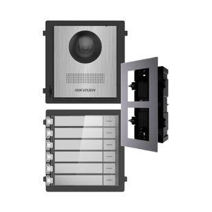 DS-KD8003-IME1NS + DS-KD-ACF2/Plastic + DS-KD-KK/S Комплект модулів Hikvision 99-00024033 фото