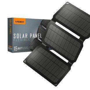 VIDEX VSO-F515UU 15W Сонячна панель 99-00016953 фото