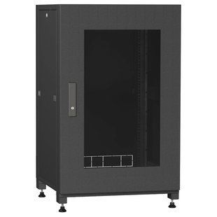 IPCOM С-18U-06х06-ДC-ПГ-9005 Шкаф телекоммуникационный напольный 99-10036823 фото