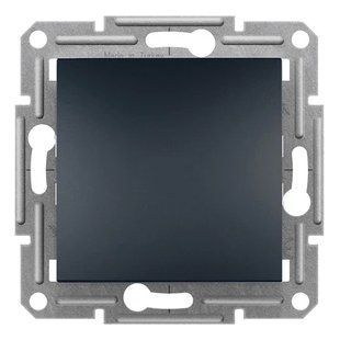 Schneider Electric EPH0100171 Asfora Вимикач 1-клавішний антрацит 99-00013744 фото