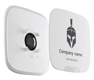 Ajax Brandplate 10 шт. (Белый) Лицевая панель для Ajax StreetSiren 99-00003408 фото