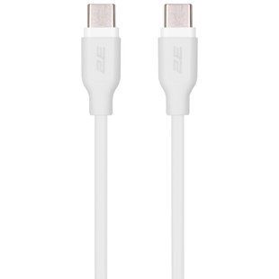 2E Type-C Glow USB-C > USB-C Кабель зарядки/синхронизации 1м 60Вт белый 99-00019159 фото