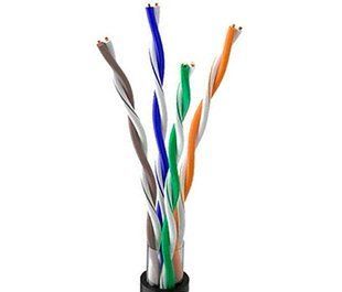 OK-Net КПП-ВП (100) UTP кат.5е, 4х2х0.49 бухта 305м Витая пара (UTP медь наружный) 99-00019593 фото