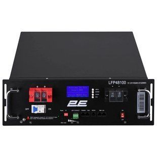 2E LFP48 100А&bull;год 19" LCD 16S Літієва акумуляторна батарея 99-10028155 фото