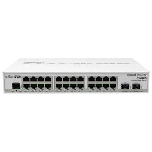 MikroTik 326-24G-2S+IN (CRS326-24G-2S+IN) Комутатор 24 порти керований 99-10029584 фото
