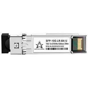 ALISTAR SFP-10G-LR-BX-U SFP+ 10G BASE-BX 1SM WDM LC 20KM TX1270/RX1330nm DOM Модуль 99-00020853 фото