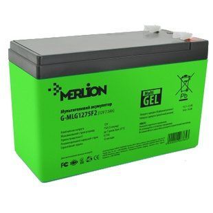 MERLION G-MLG1275F2 7.5 А&bull;ч 12В Свинцово-кислотная аккумуляторная батарея 99-00020939 фото