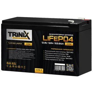 TRINIX TLFP-1212 Ultra 12А&bull;г 12В Літієва акумуляторна батарея 99-10025248 фото