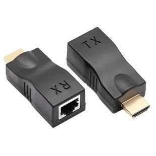 Voltronic 30 м 720P-cat5e, 1080P-cat6e Пассивный удлинитель HDMI сигнала по UTP кабелю 99-10036248 фото