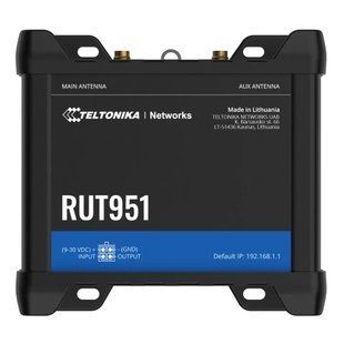Teltonika RUT951 з 4G LTE, Wi-Fi Промисловий стільниковий маршрутизатор 99-10026555 фото