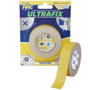 HPX DSU1902 ULTRAFIX 19мм х 2м Стрічка двохстороння 99-00023192 фото