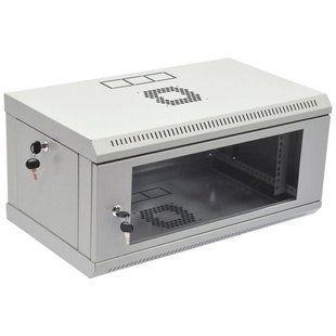 19" 4U 600x400x284мм акриловое стекло, серый Шкаф 99-10037024 фото