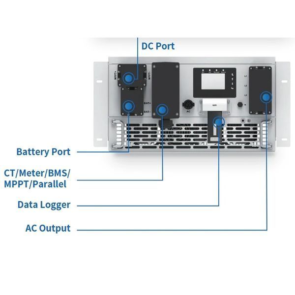 Deye SUN-125K-PCS01HP3 Інвертор модульний 99-10029020 фото
