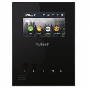 Bas-IP AU-04LA black Видеодомофон 99-00009087 фото