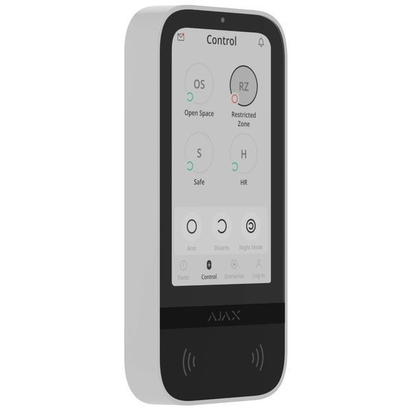 Клавиатура Ajax Superior KeyPad TouchScreen G3 Jeweller white 99-10034947 фото