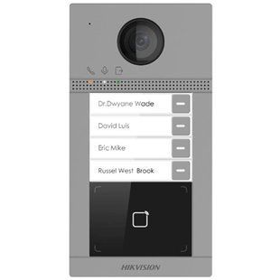 DS-KV8413-WME1(C)/Flush/Europe BV Вызывная панель с Wi-Fi 99-00016655 фото
