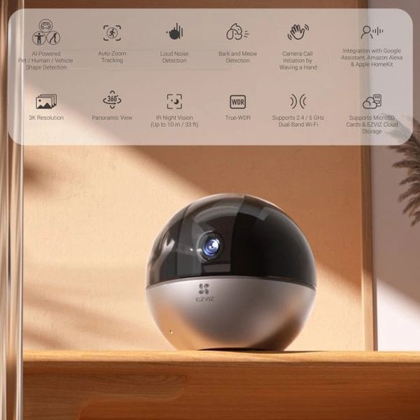 E6 (5W2F,4mm cs-e6) Wi-Fi IP видеокамера Ezviz 99-00016596 фото