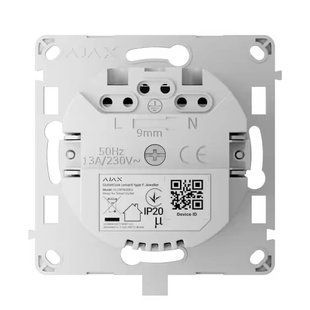 Ajax OutletCore (smart) [type F] [55] (8EU) Реле управления розеткой 99-00017000 фото