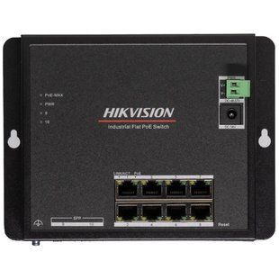 Hikvision DS-3T1510P-SI-FLT/No Power unit (без блока живлення) Комутатор 8 портів керований 99-10032821 фото