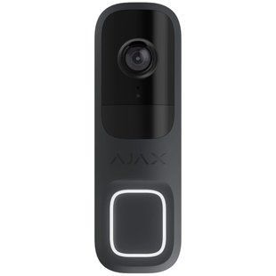 Ajax Doorbell graphite RAL 7024 Відеодзвінок 99-10024638 фото