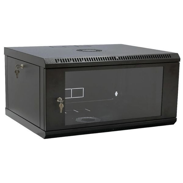 19" 4U 600x400x284мм акриловое стекло, черный Шкаф 99-10026361 фото