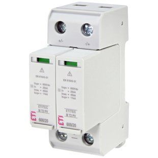 ETI TEC M T2 PV 600/20 (для PV систем) Ограничитель перенапряжения 99-10025790 фото