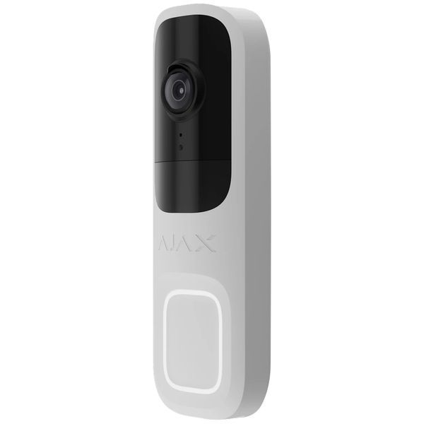 Ajax Doorbell White RAL 9003 Видеозвонок 99-10024639 фото