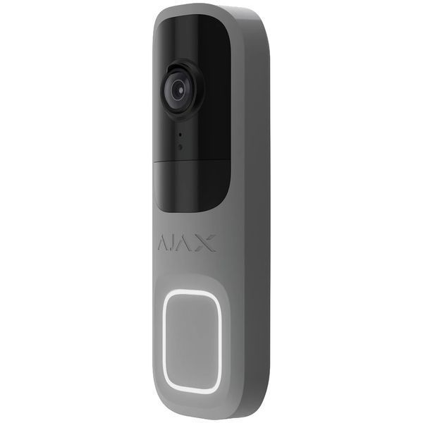 Ajax Doorbell Grey RAL 7004 Видеозвонок 99-10024640 фото